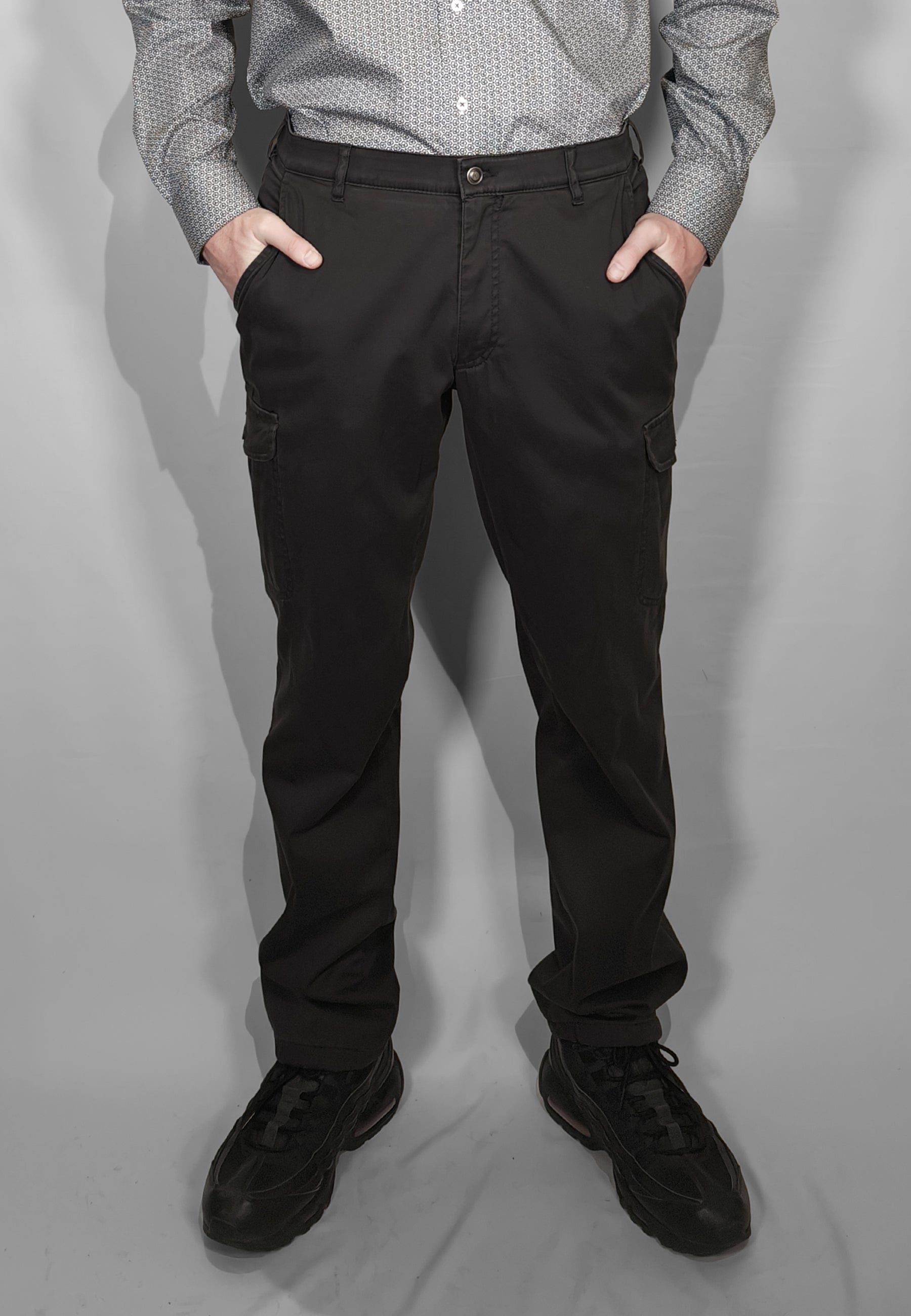 LUIGI MORINI Pantalone Uomo Cotone Imbottito Con Tasconi ART. 4348 SOLDEN