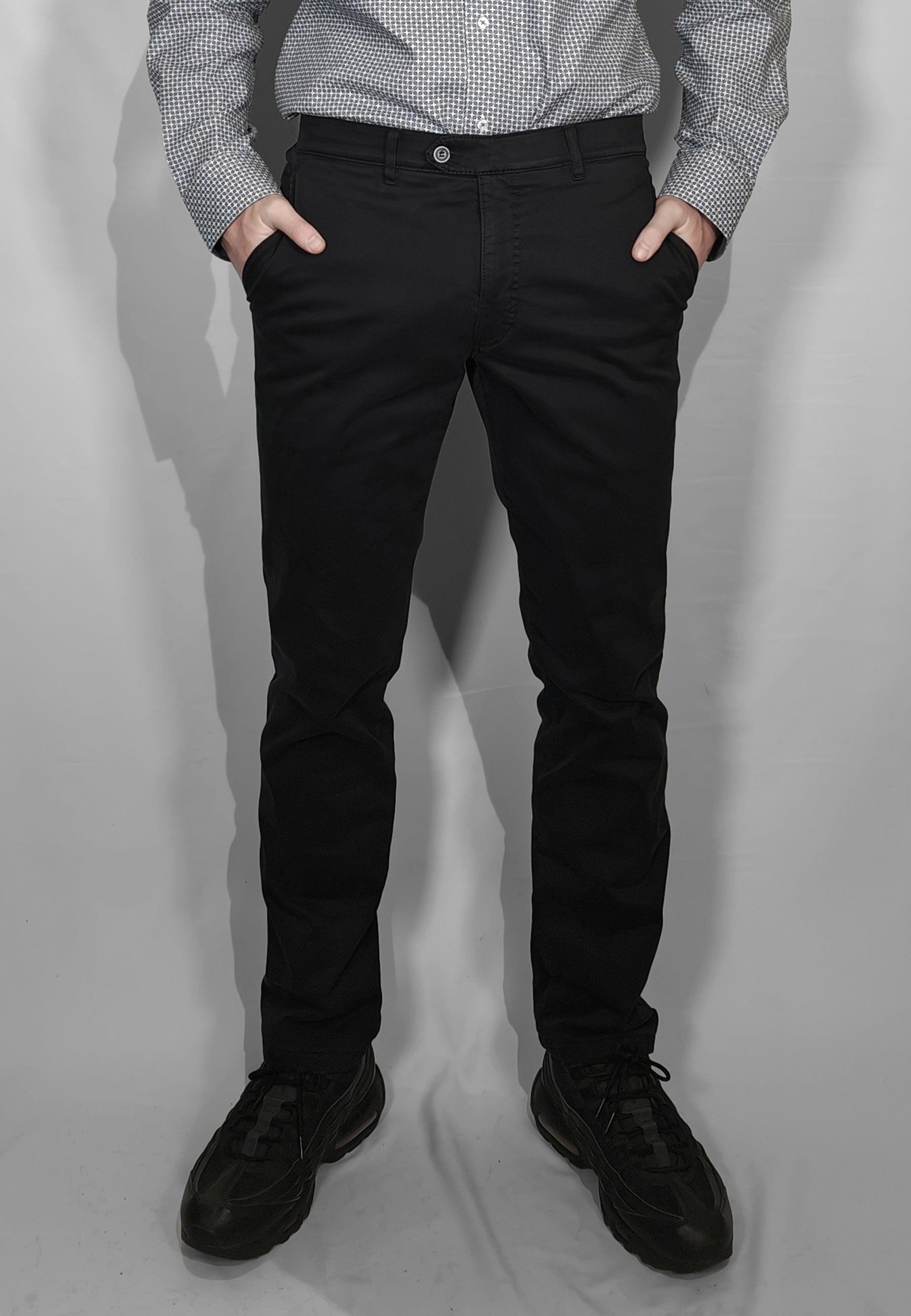 LUIGI MORINI Pantalone Uomo Cotone Felpato ART. 4348 TUX