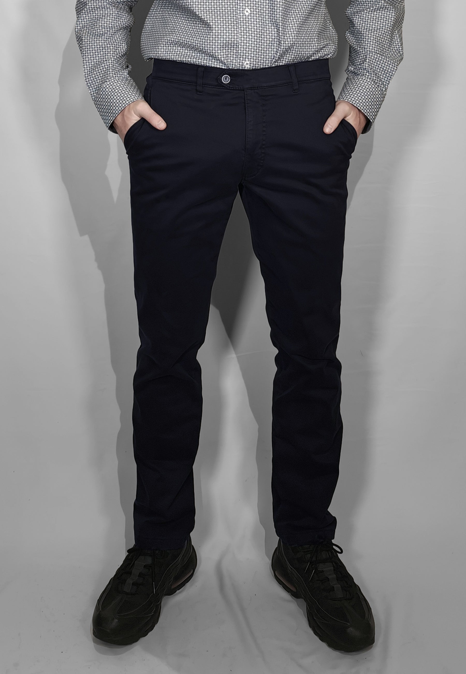 LUIGI MORINI Pantalone Uomo Cotone Felpato ART. 4348 TUX