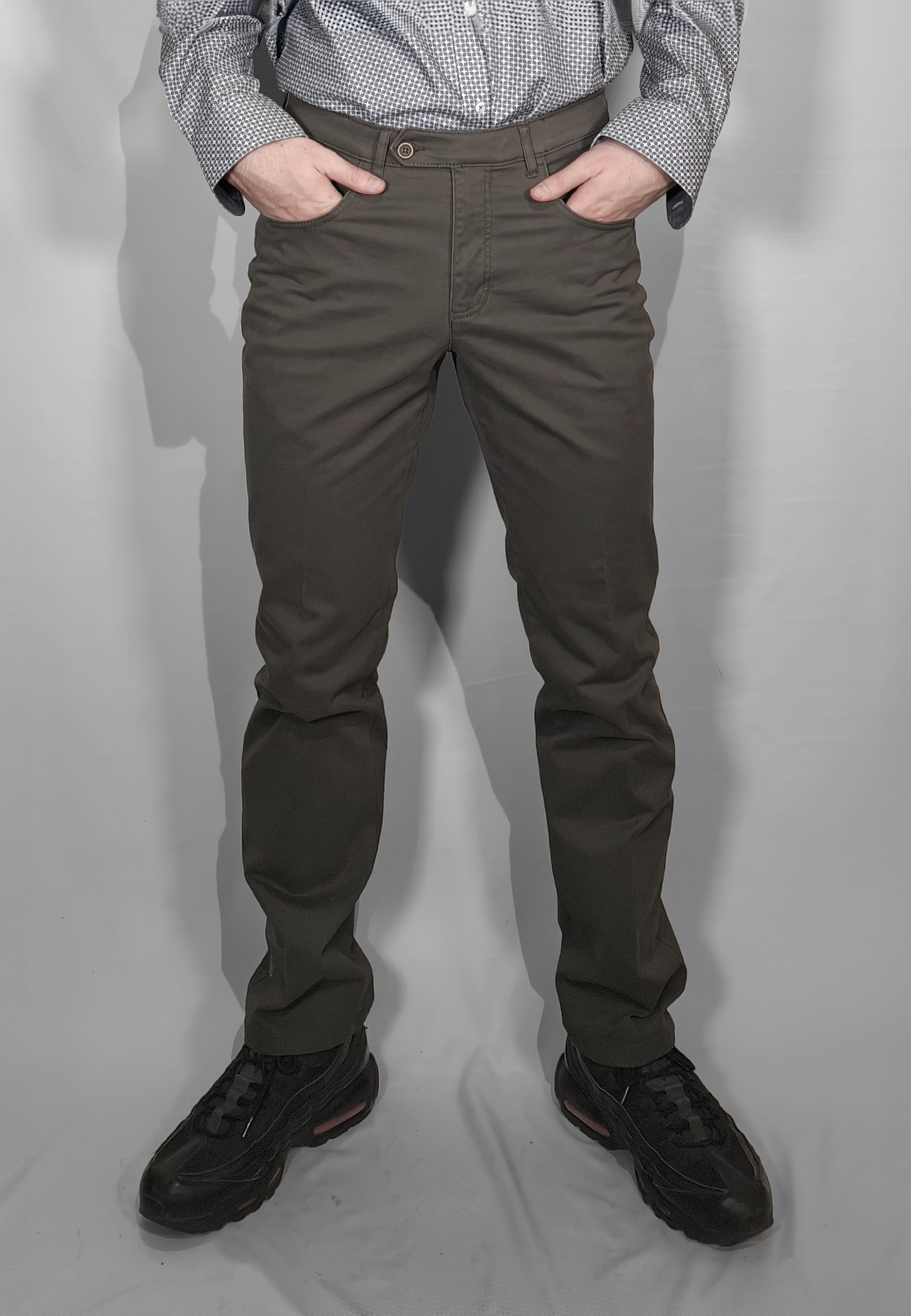 LUIGI MORINI Pantalone Uomo Cotone Felpato ART. 4348 MARCO