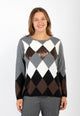 Maglia Donna Lana Fantasia Rombi LUISA VIOLA M609L0-62EM
