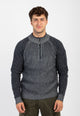 LUMBERJACK Maglia Uomo Collo Alto Zip Lana ART. EAGLE