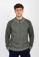 LUMBERJACK Maglia Uomo Collo Alto Zip Lana ART. EAGLE