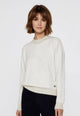 YES ZEE Maglia Donna Lupetto a Coste Lamé Invernale M003BN00