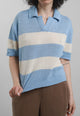 Polo Donna Mezza Manica A Righe Cotone SUSY MIX M91045