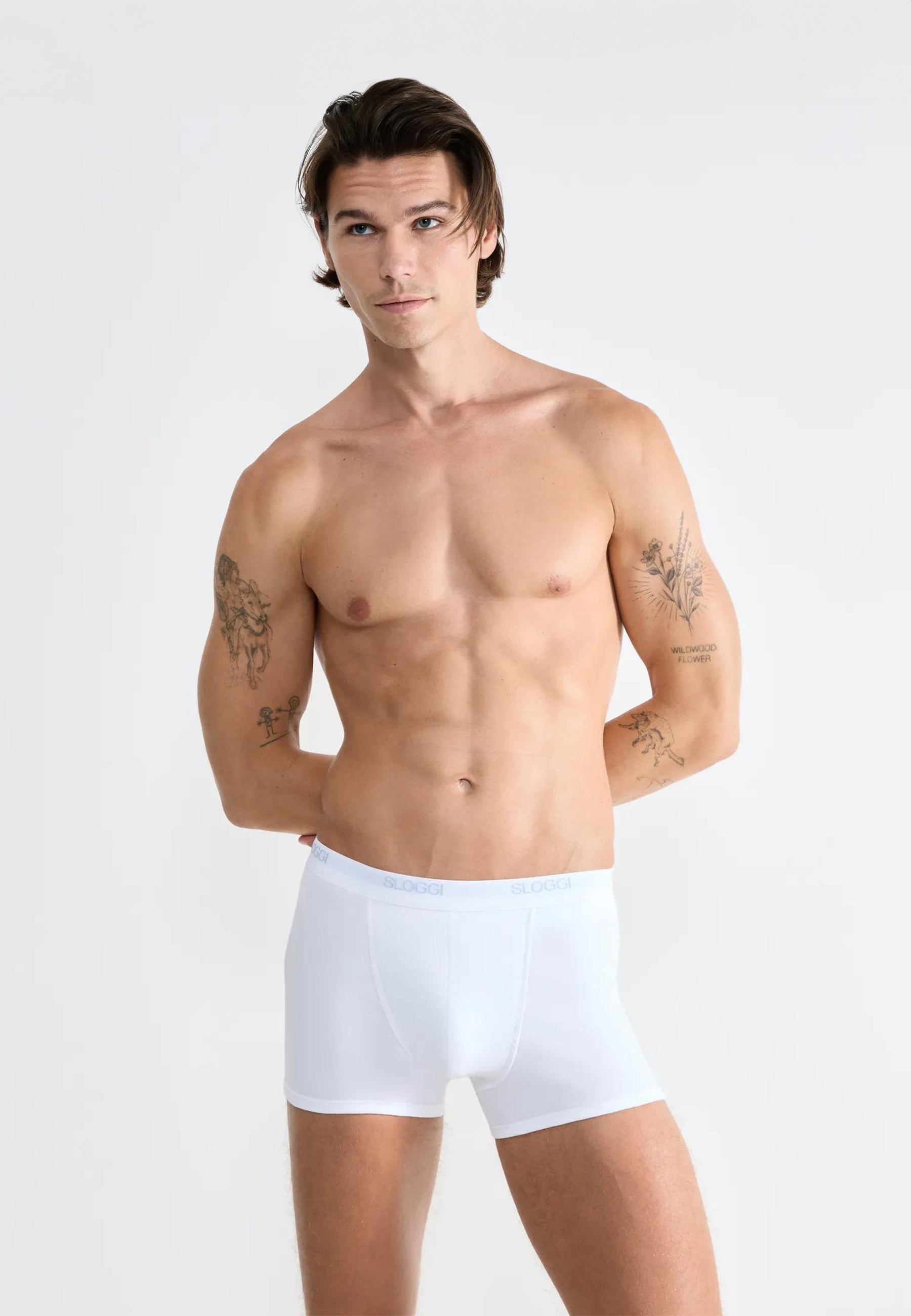 OFFERTA 2 PEZZI SLOGGI MEN BASIC SHORT Boxer Short Uomo