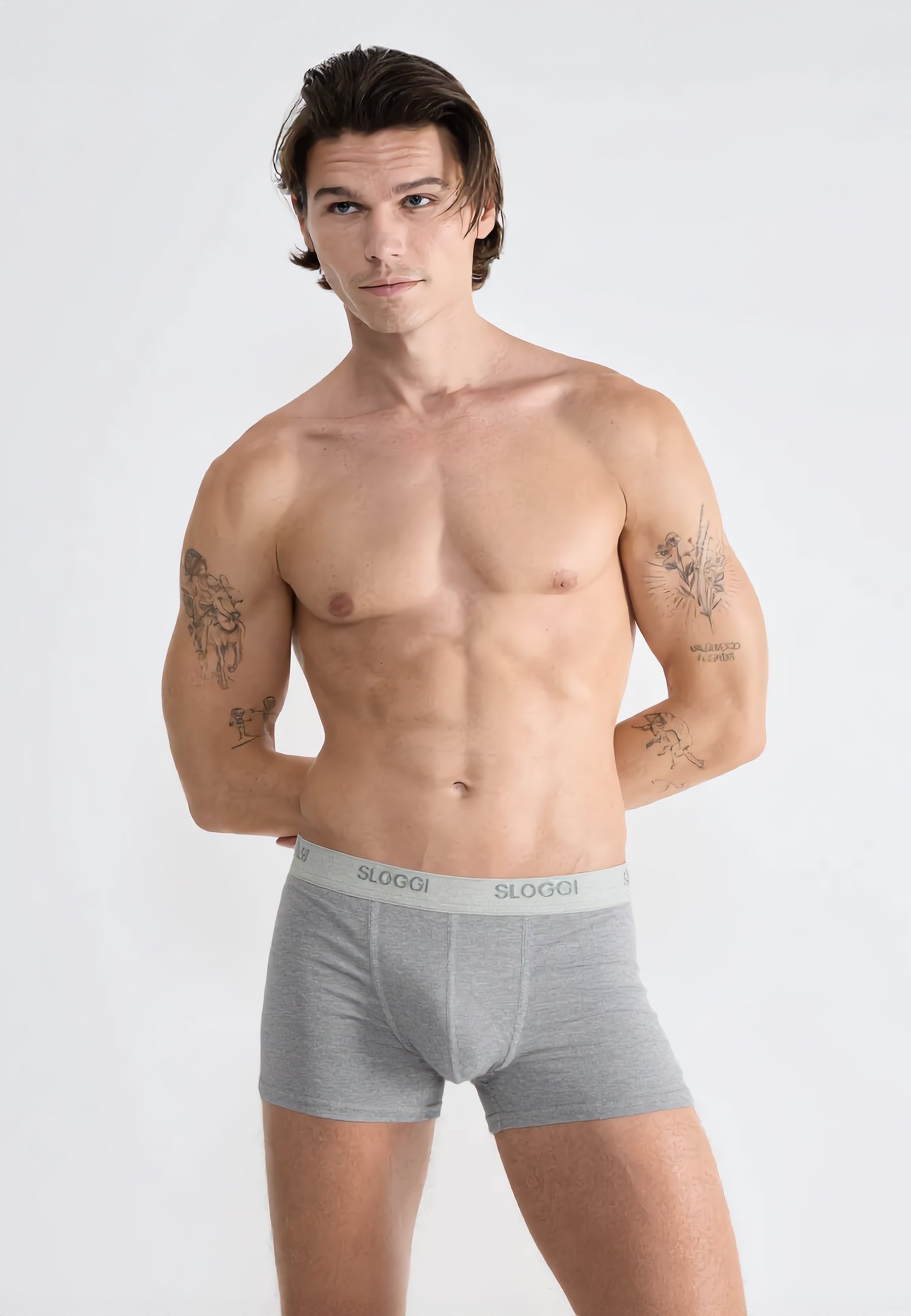 OFFERTA 2 PEZZI SLOGGI MEN BASIC SHORT Boxer Short Uomo