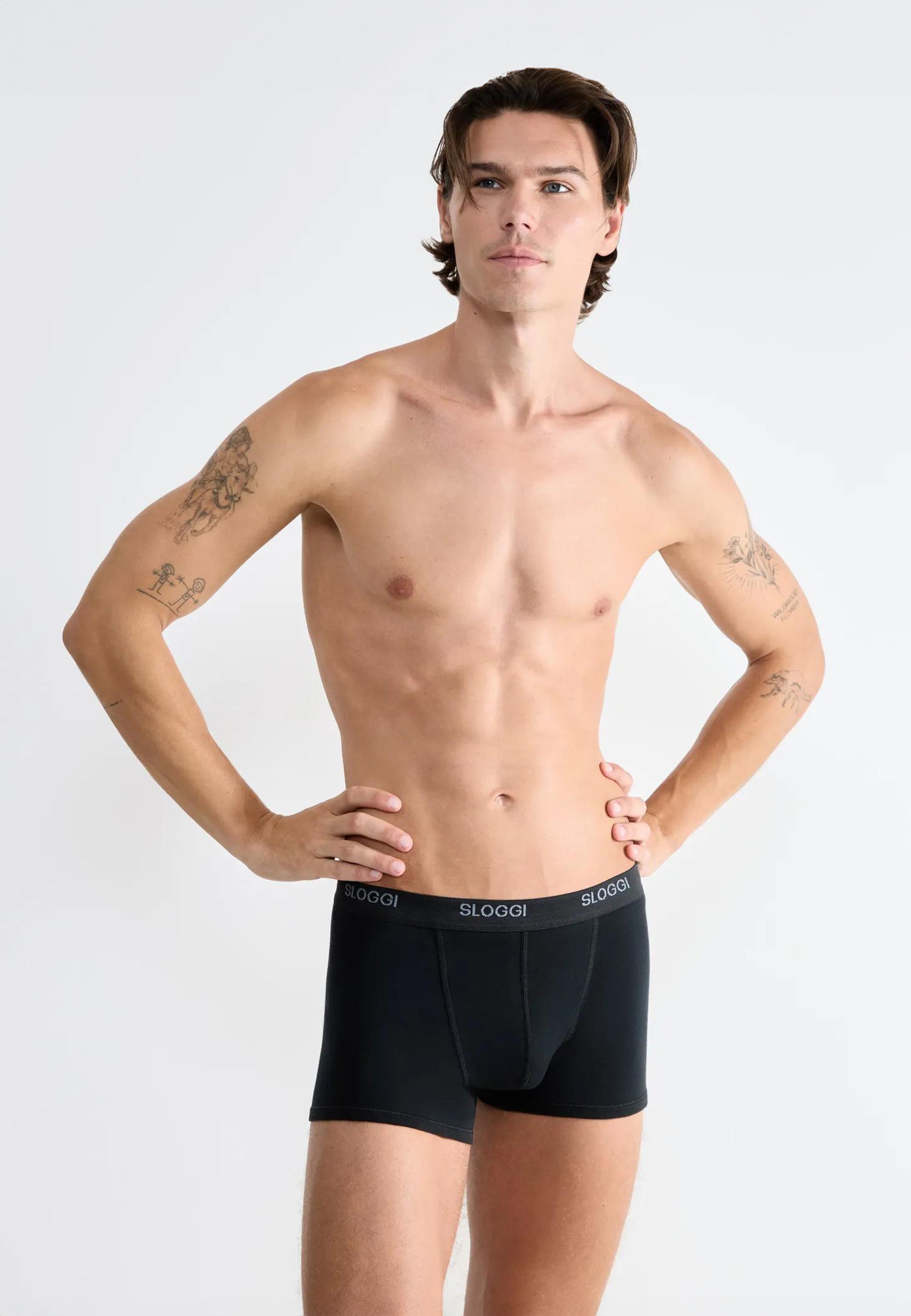 OFFERTA 2 PEZZI SLOGGI MEN BASIC SHORT Boxer Short Uomo