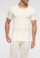 PEROFIL T-shirt M/M Girocollo Lana Seta Cotone