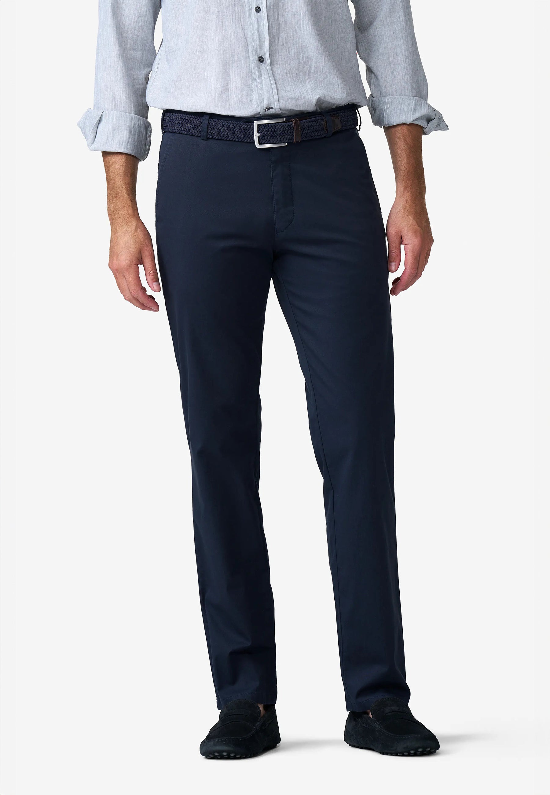 MEYER Pantalone Uomo Cotone Con Vita Elastica OSLO ART. 5073 OSLO