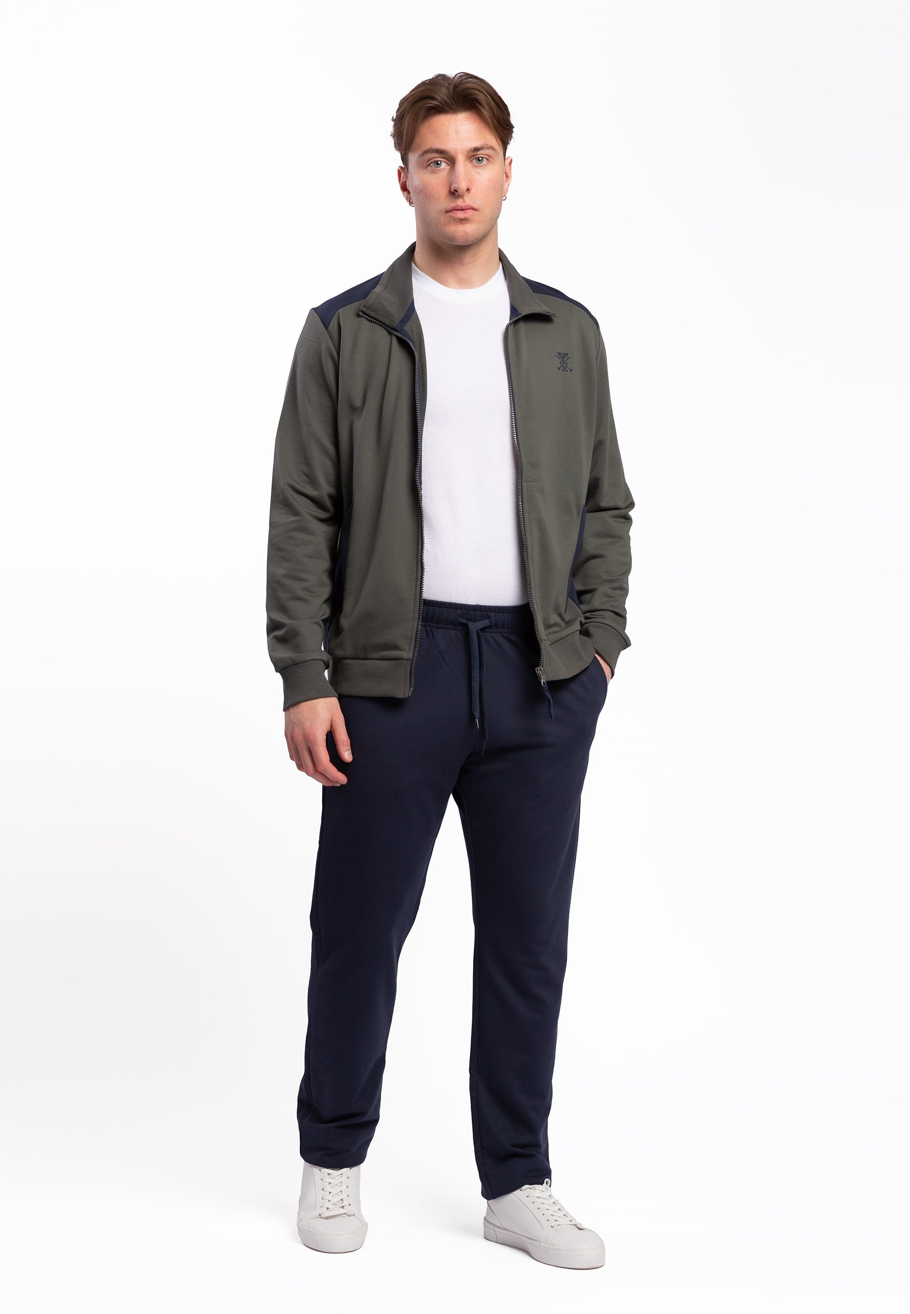 Tuta uomo apertura zip cotone leggero F.LLI CAMPAGNOLO 8E77443/8E78443