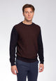 Maglia Girocollo in viscosa Jacquard micro geometrie MARKUP MK590055