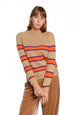 Maglia Girocollo con righe orizzontali MARKUP MW560116