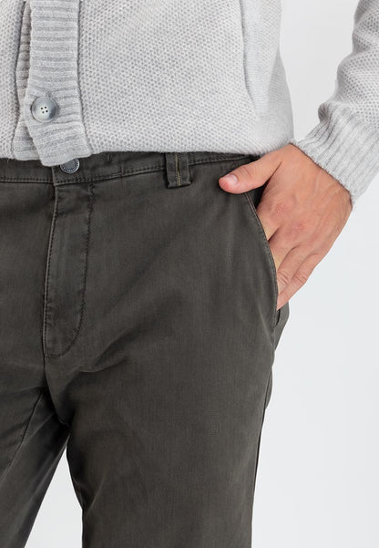 Pantalone dritto in Cotone con imbottitura interna MEYER 3917 NEW YORK