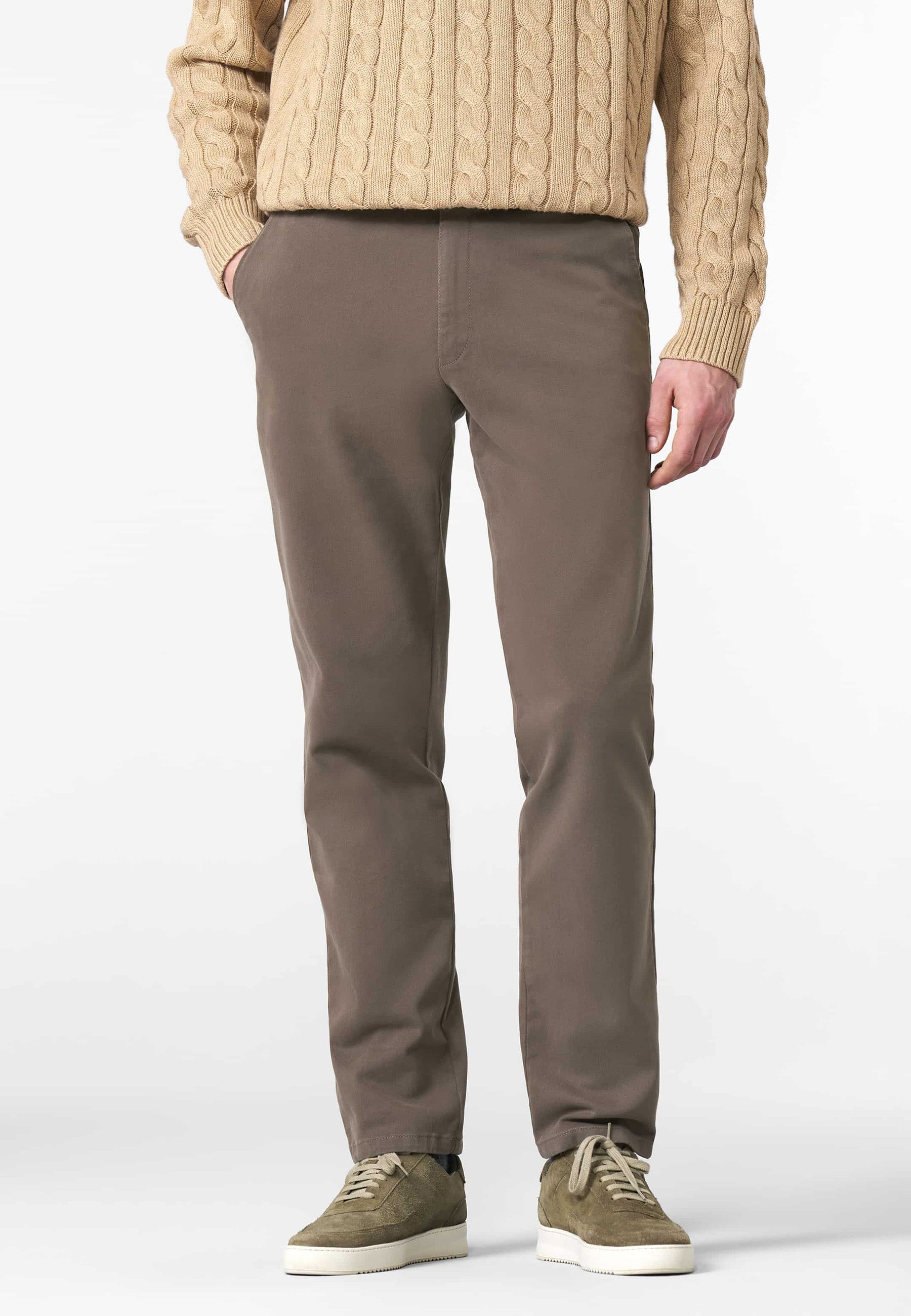 MEYER Pantalone Cotone Invernale Uomo Elastico in Vita ART. 5652 OSLO