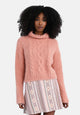Dolcevita in  Mohair con trecce MOLLY BRACKEN LAR127BH