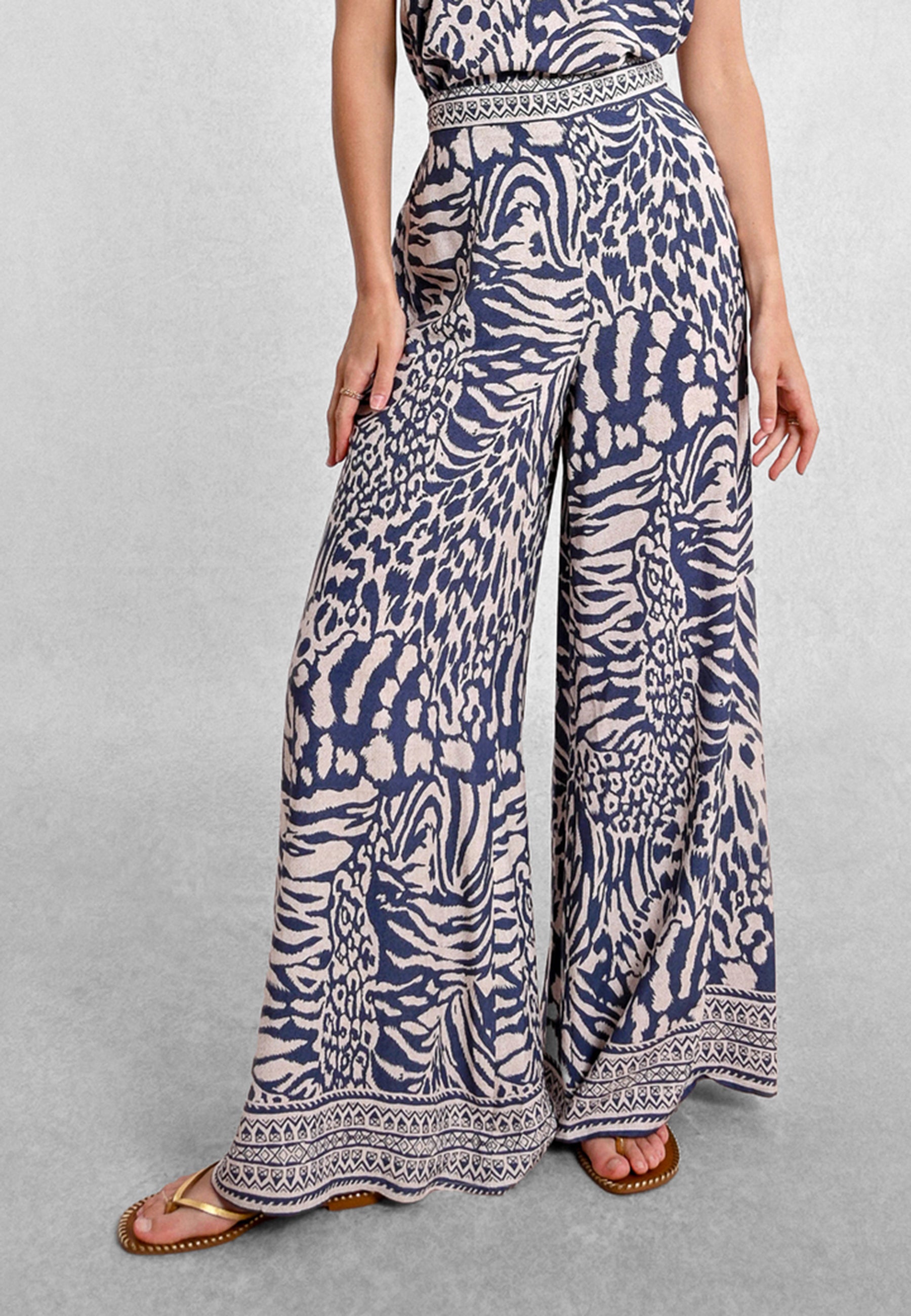 Pantalone Donna Elastico in Vita 100% Viscosa MOLLY BRACKEN N183DP