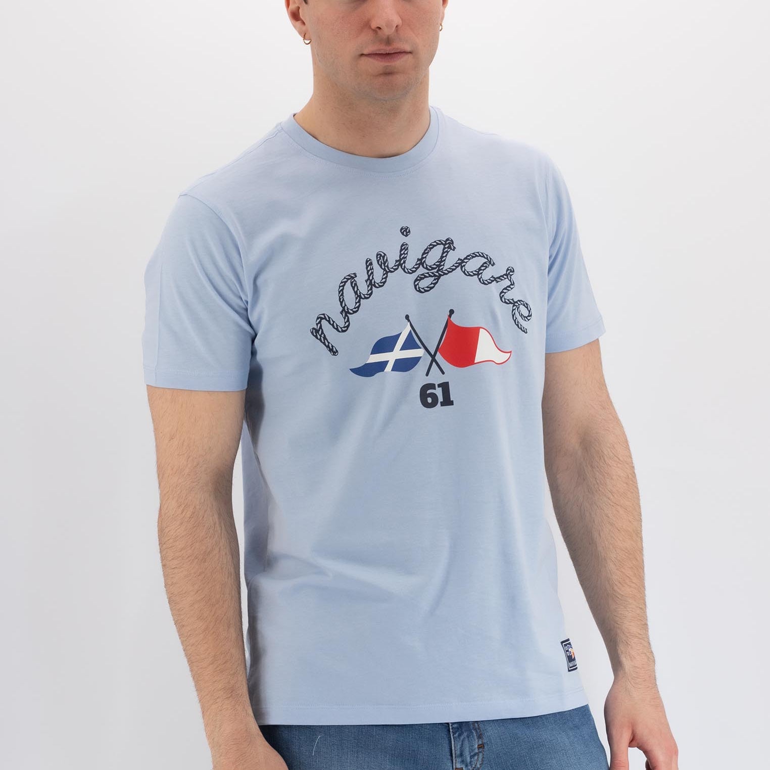 T-shirt con Stampa NAVIGARE NVC6020