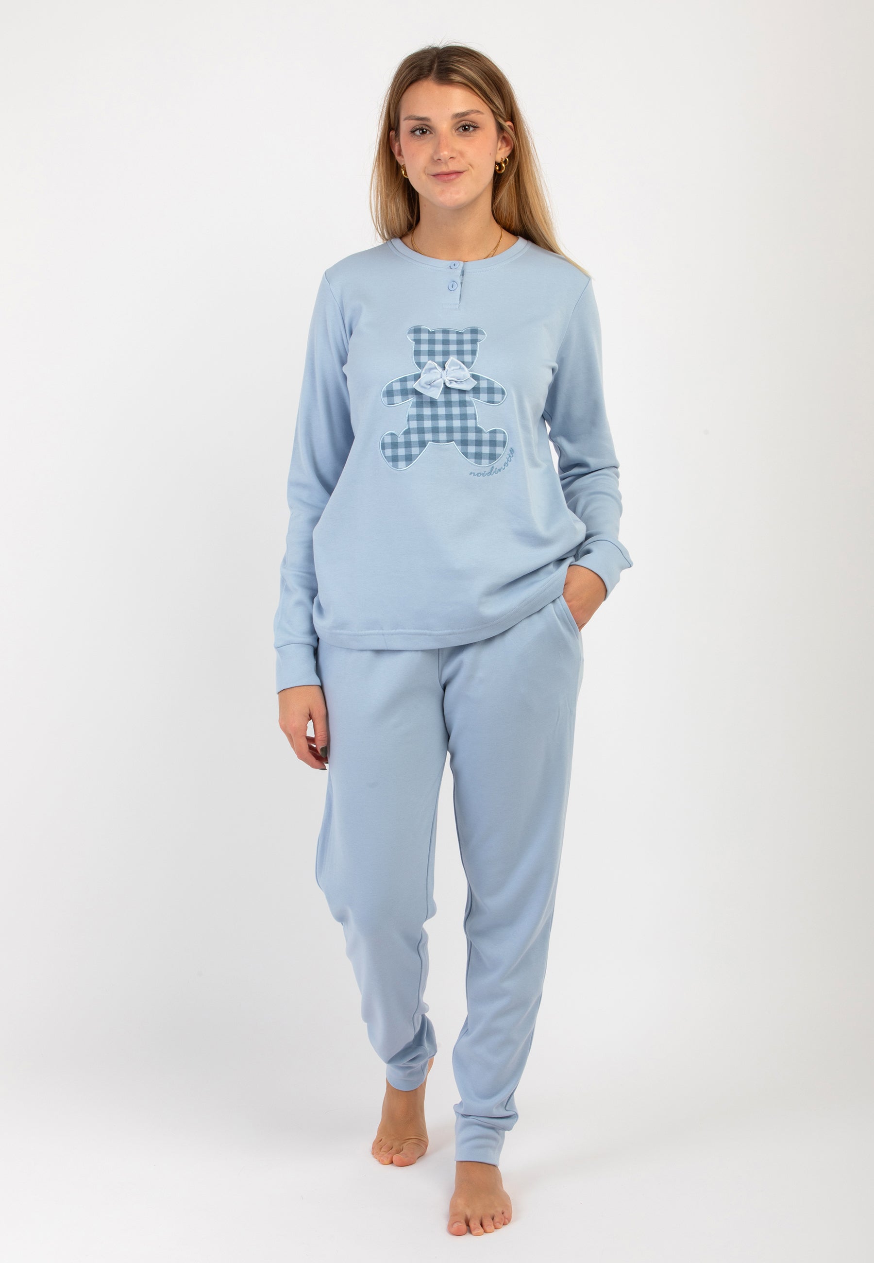 Pigiami Donna Noidinotte Pigiami Shop Online Piedinariga Maculato