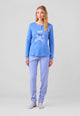 NOI DI NOTTE Pigiama Donna Lungo Cotone Invernale ART. FA009279