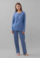 NOI DI NOTTE Pigiama Donna Lungo Cotone Invernale ART. FA009272