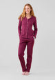 NOI DI NOTTE Pigiama Donna Lungo Aperto Cotone Felpato Taglio Uomo ART. FA009286