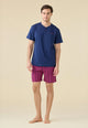 NOI DI NOTTE Pigiama Corto Uomo Cotone Estivo ART. FC003298