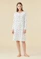 NOI DI NOTTE Camicia Da Notte Donna Lunga Cotone ART. LA003451