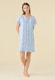 NOI DI NOTTE Camicia da Notte Donna Cotone Fantasia ART. LA003472/3532
