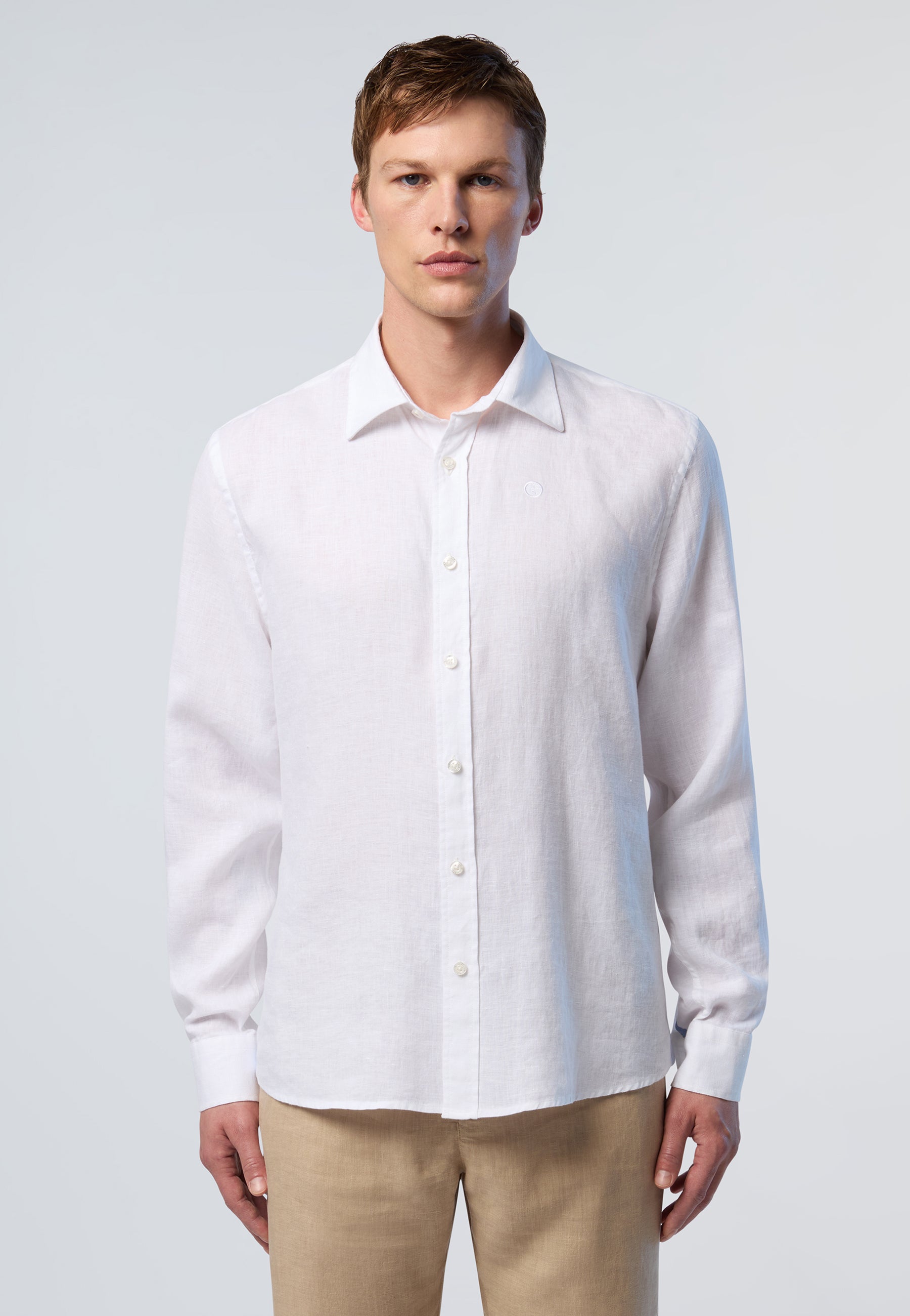 Camicia Uomo Manica Lunga 100% Lino NORTH SAILS 664368