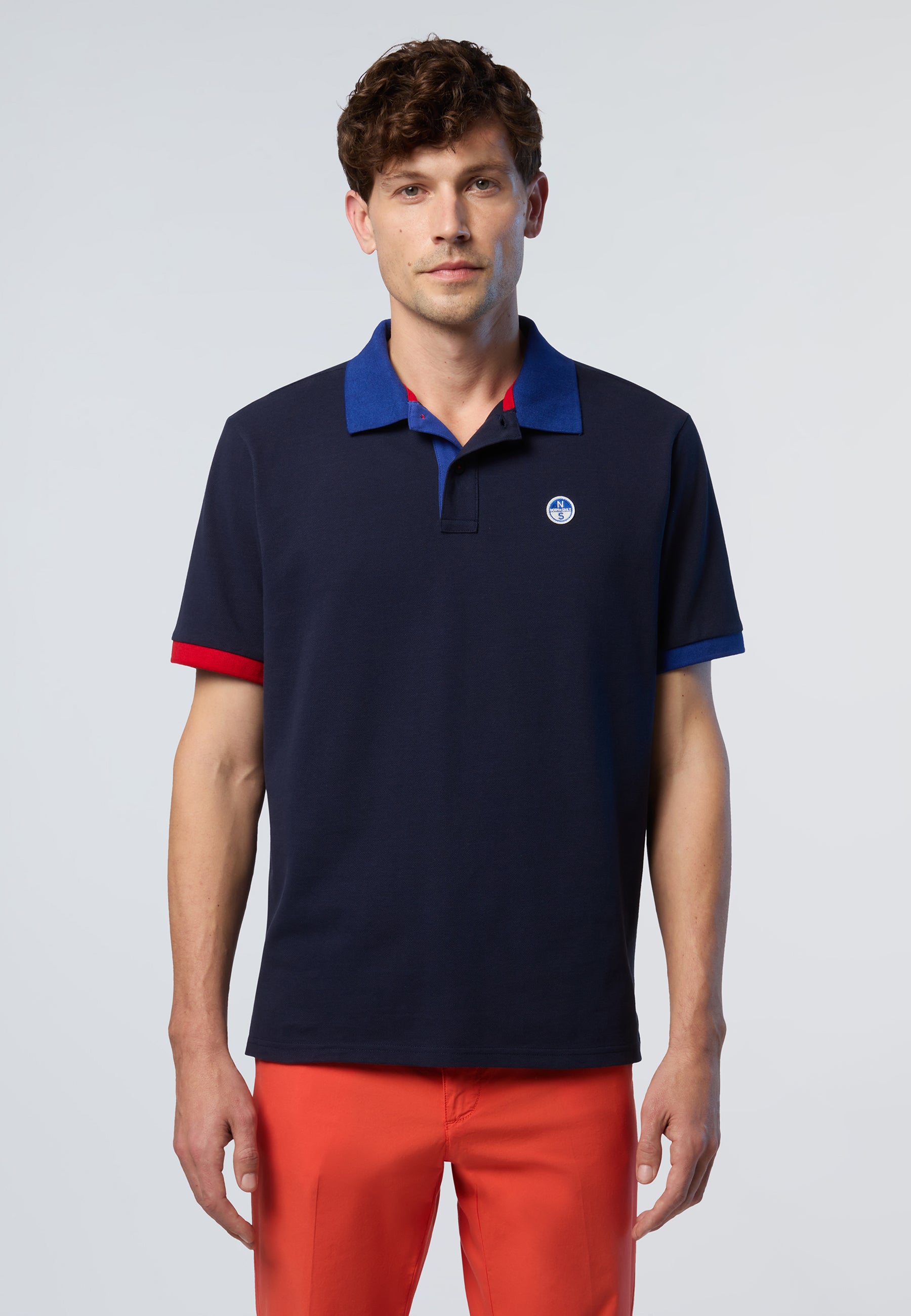 Polo Uomo Mezza Manica 100% Cotone Organico NORTH SAILS 692440