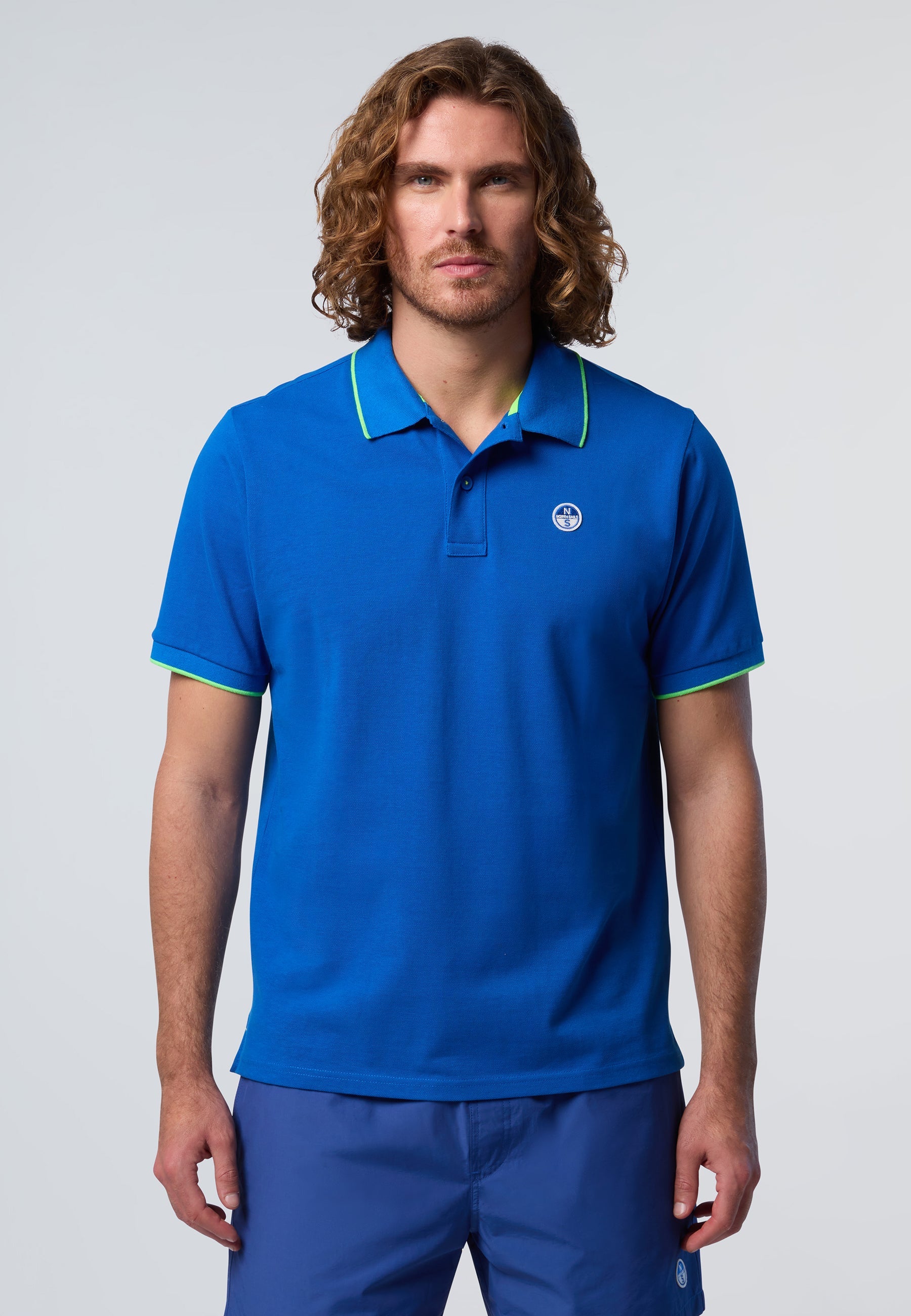 Polo Uomo Mezza Manica Puro Cotone Organico NORTH SAILS 692446