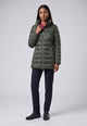 YES ZEE Piumino Donna Lungo Trapuntato Ovatta Termica O014M500
