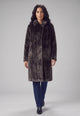 YES ZEE Cappotto Donna Lungo Ecomontone Interno Ecopelliccia O027KV00