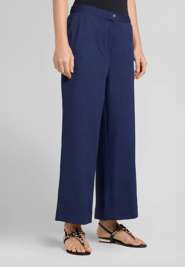 LUISA VIOLA Pantalone Donna Curvy Viscosa Lino ART. P007F0-046W