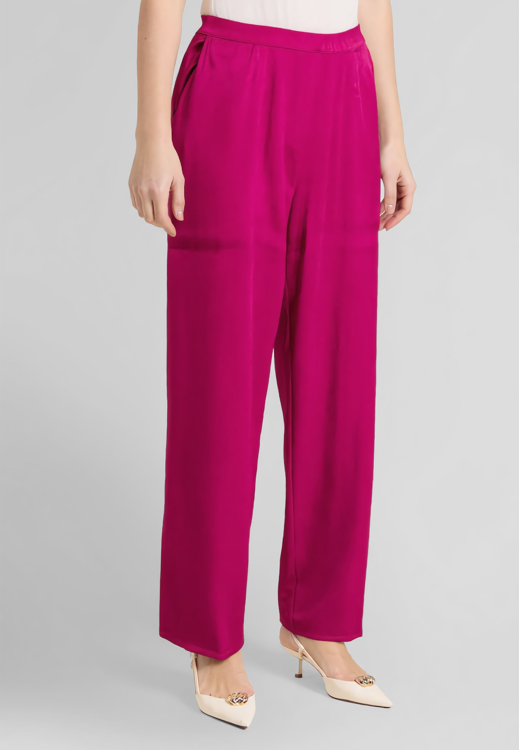 LUISA VIOLA Pantalone Donna Curvy In Viscosa ART. P010F0-0487