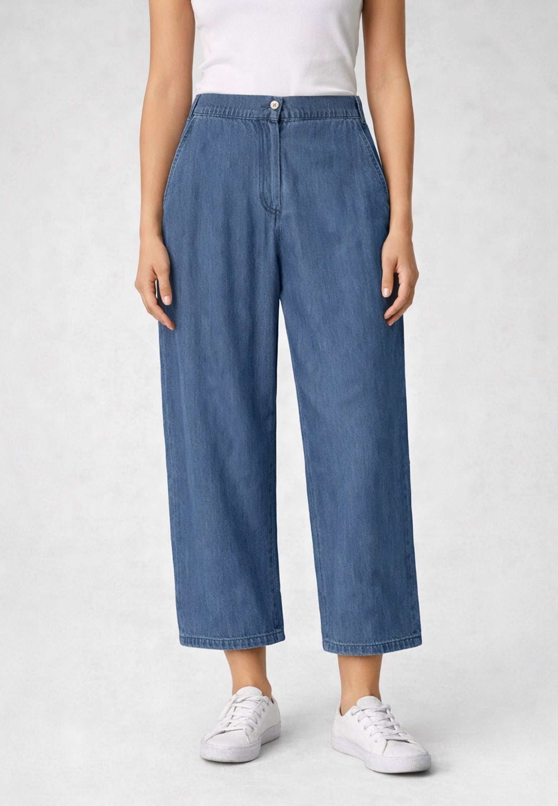 LUISA VIOLA Pantalone Donna Curvy In Lyocell ART. P070F0-28CJ