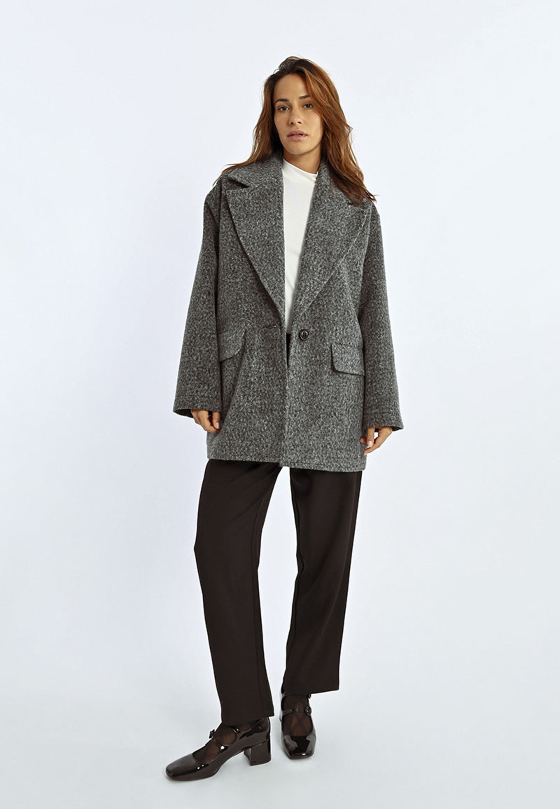 Cappotto Donna Panno Melange MOLLY BRACKEN PL266CH