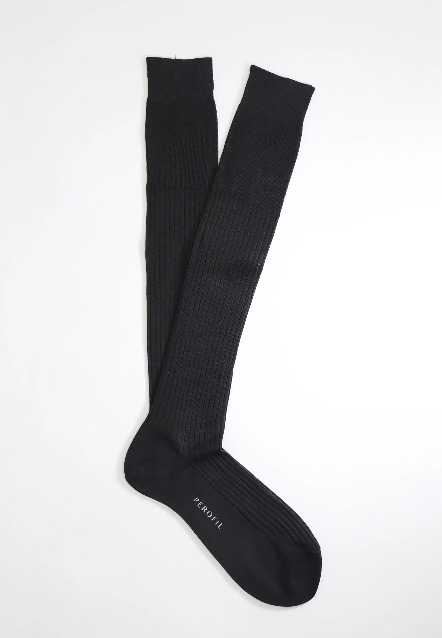 OFFERTA 3 PEZZI PEROFIL VPRC00325 Calza lunga a costina in 100% Filo di Scozia