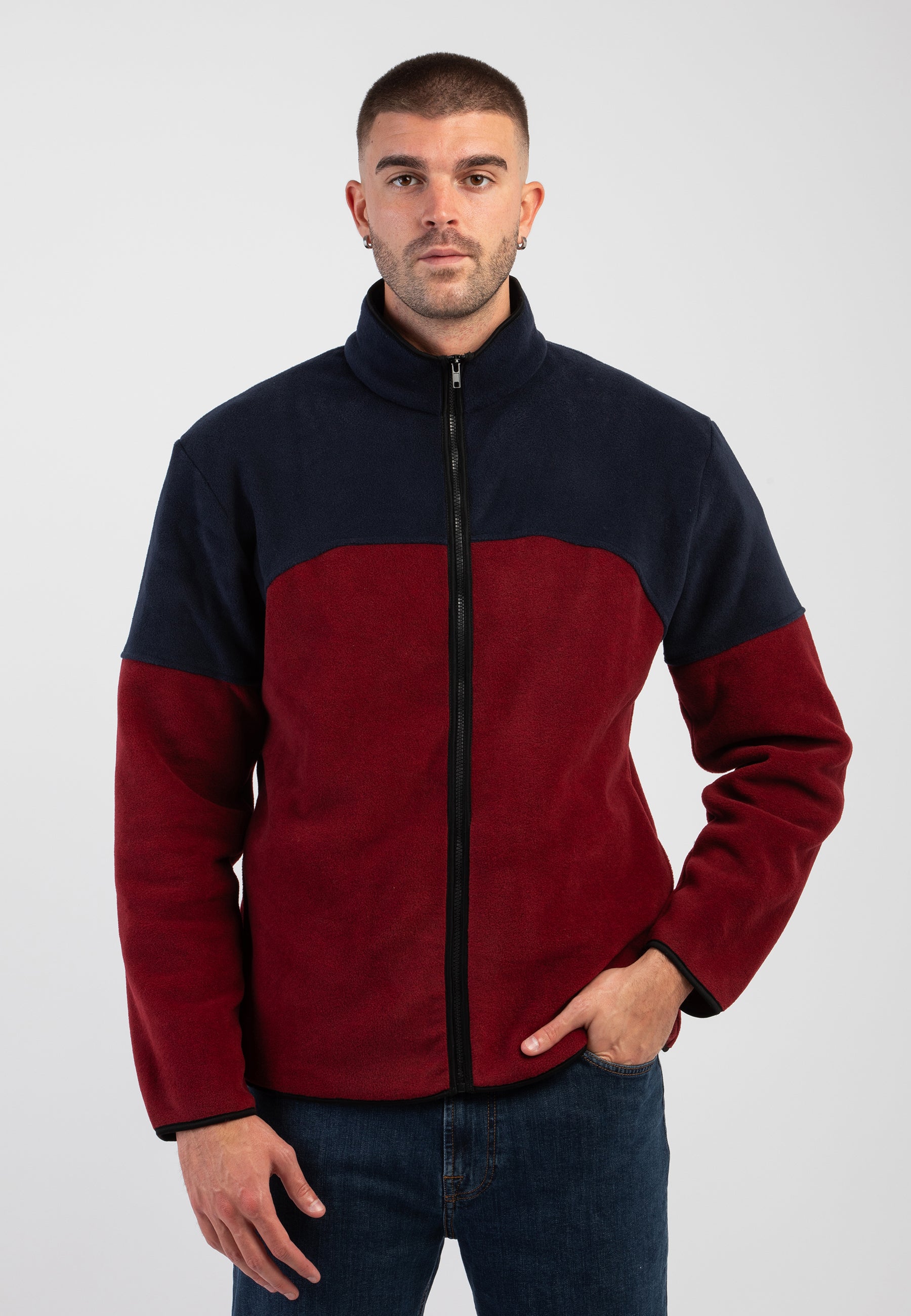 Giacca Zip Uomo Pile PEROFIL VPRT92963