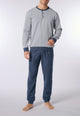 PEROFIL Pigiama Lungo Uomo Cotone Invernale ART. VPRT93227