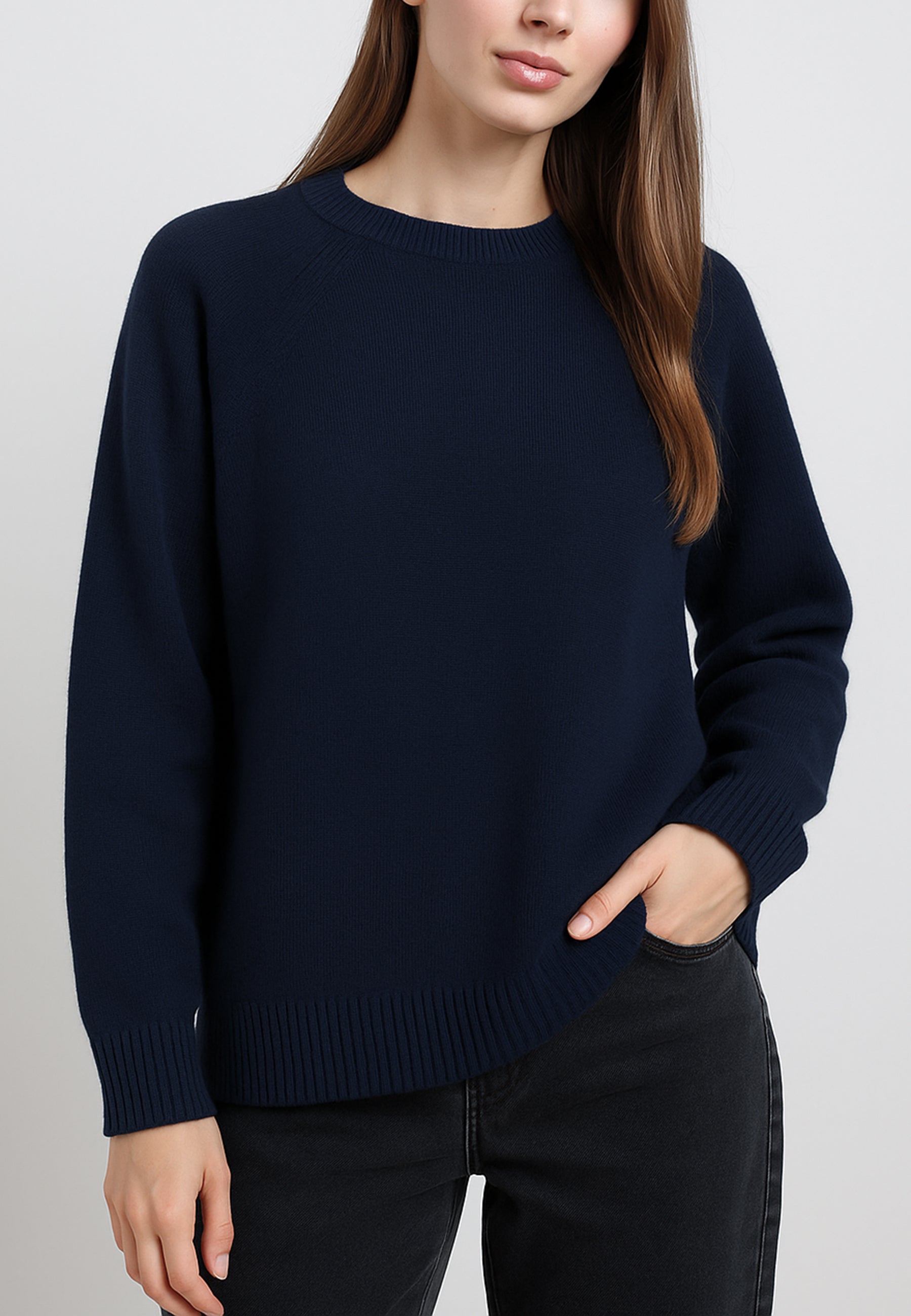 PREMODE Maglia Donna Manica Lunga Pura Lana ART. 325550