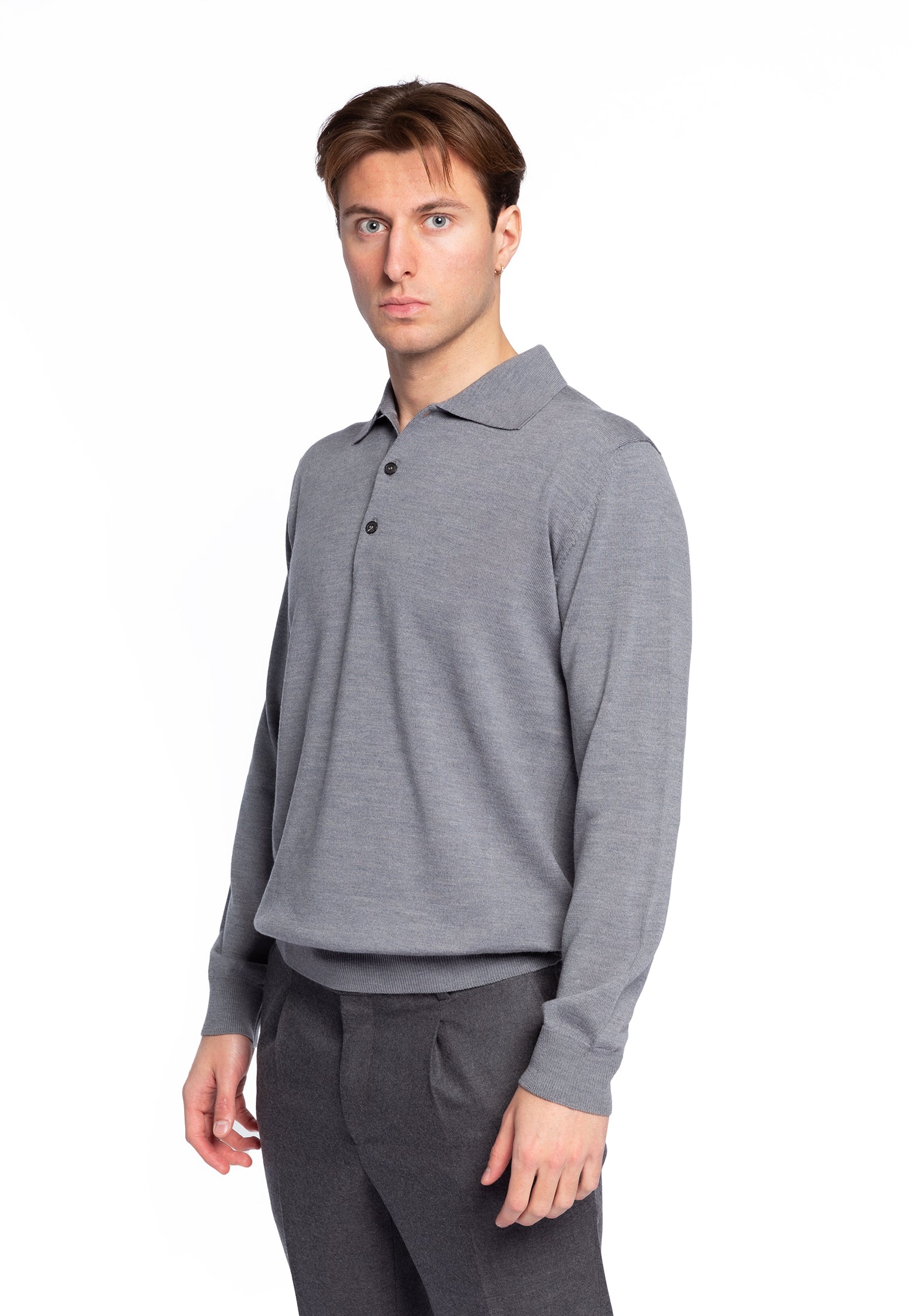 Polo Uomo in 100% Lana Merinos PREMODE