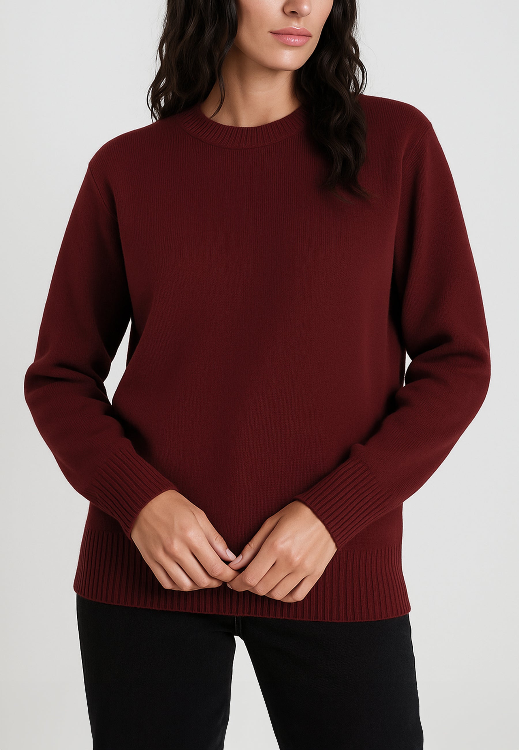 PREMODE Maglia Donna Manica Lunga Pura Lana ART. 325550