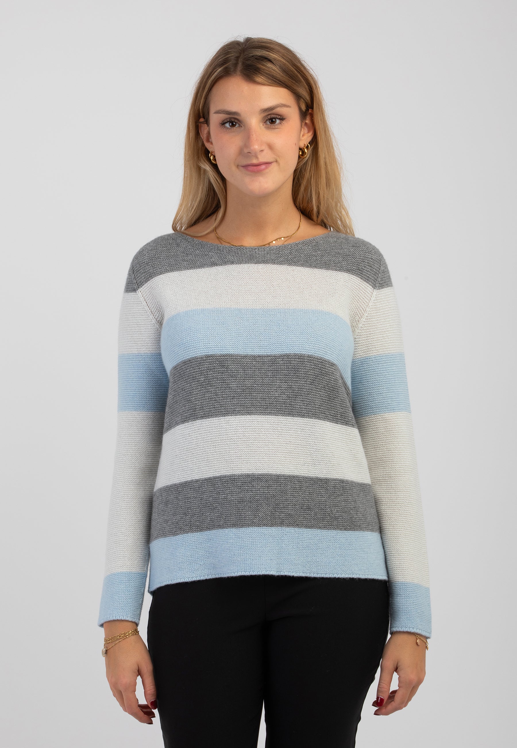 Girocollo Donna Maglia Lana e Cashmenre PREMODE 344235