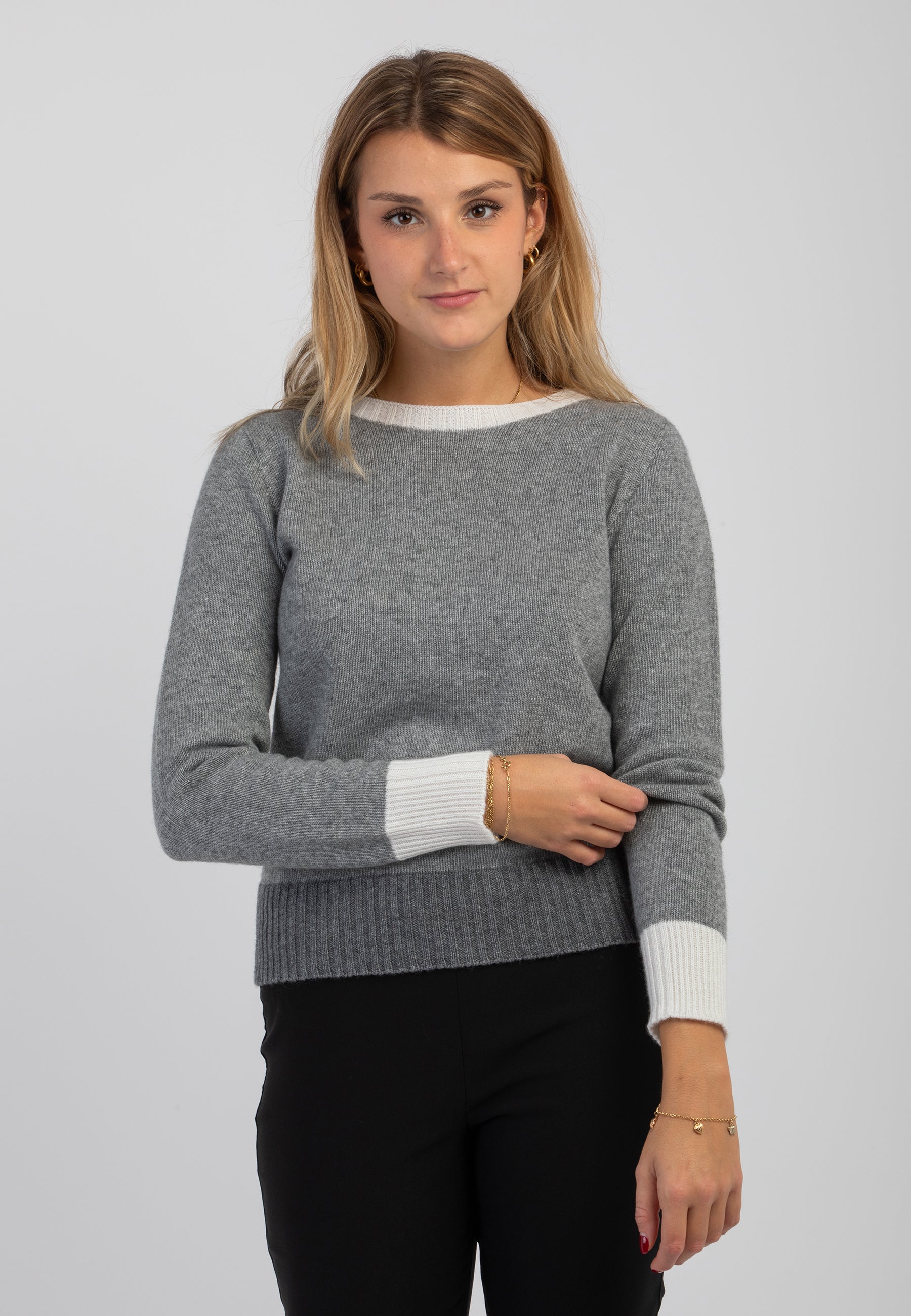Maglia Donna Girocollo Lana Cashmere PREMODE 344390
