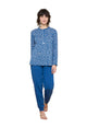 Pigiama Donna Cotone Felpato RAGNO DN96N1