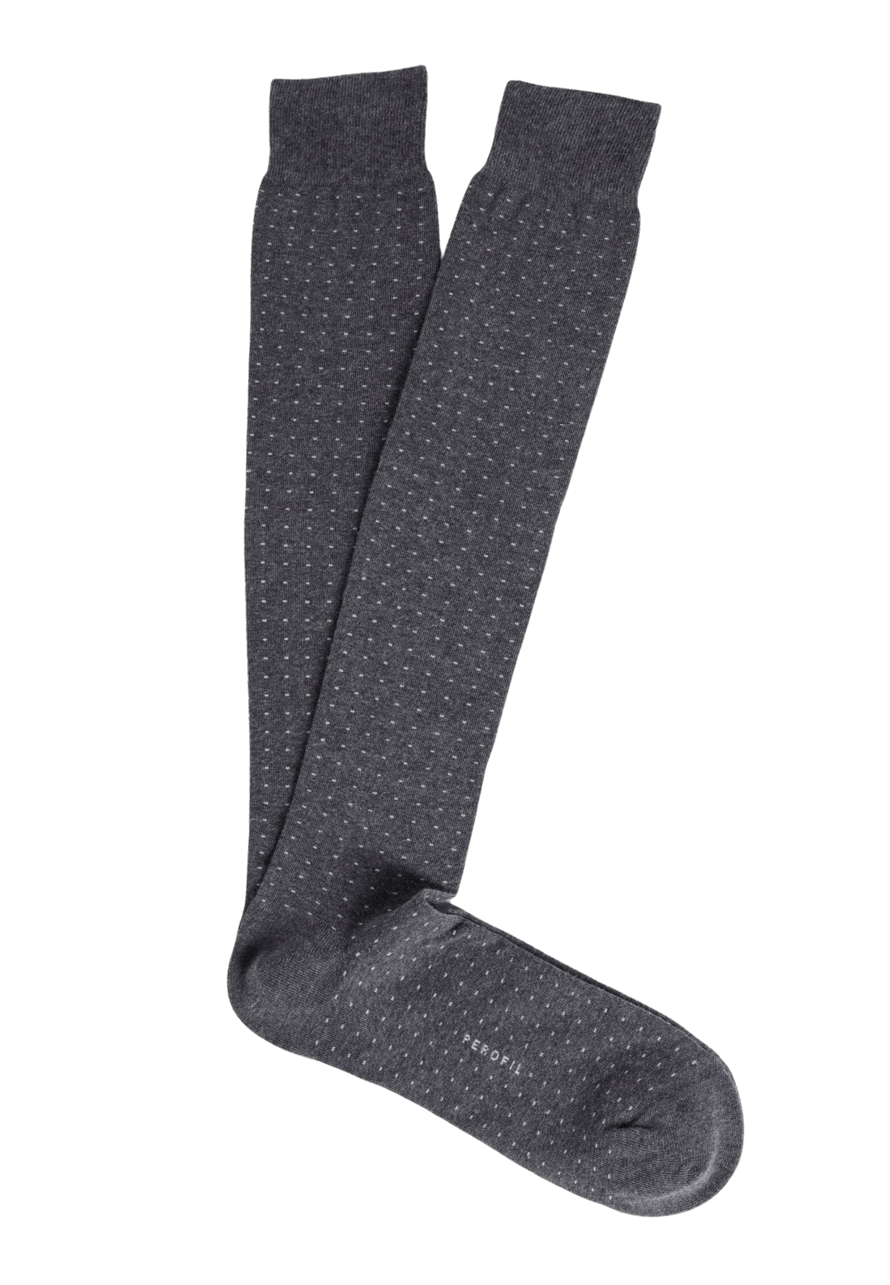 Calza Uomo Lunga Liscia A Pois PEROFIL VPRC93277