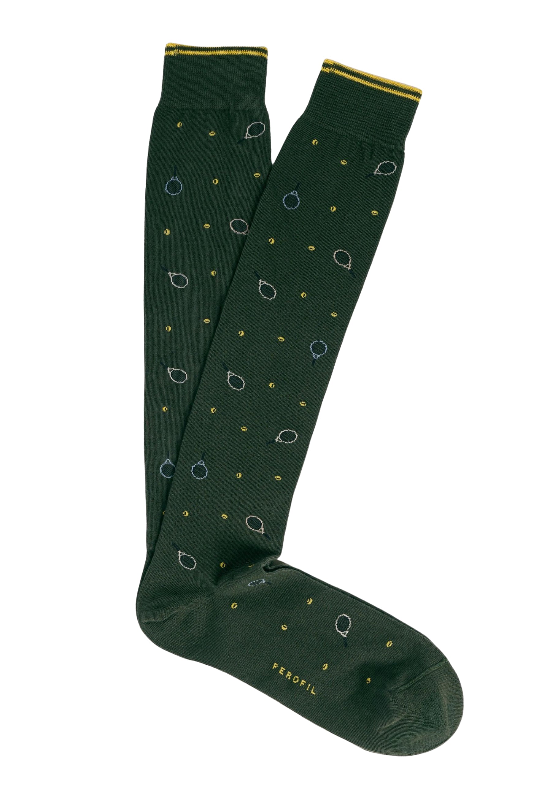 Calza Uomo Lunga Fantasia Paddle Caldo Cotone PEROFIL VPRC93286