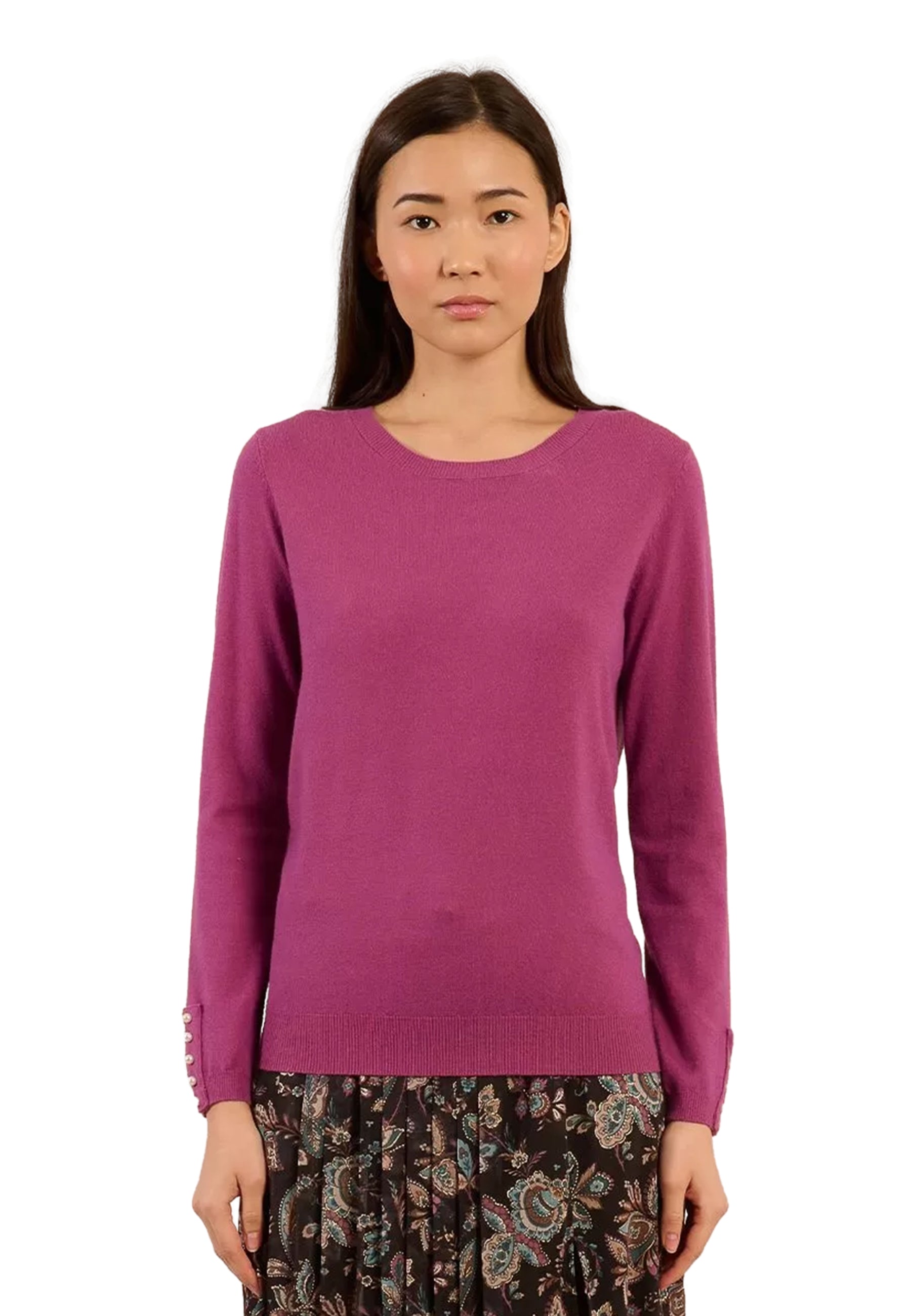 Maglia Donna Manica Lunga Viscosa Invernale MOLLY BRACKEN E998DN